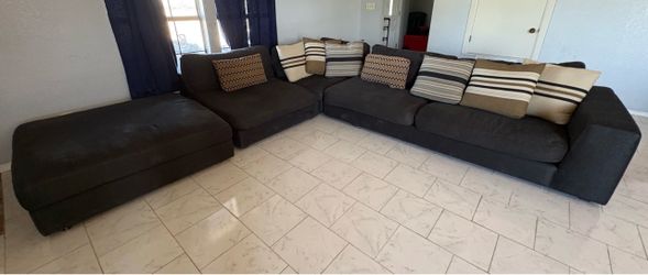 Black sectional
