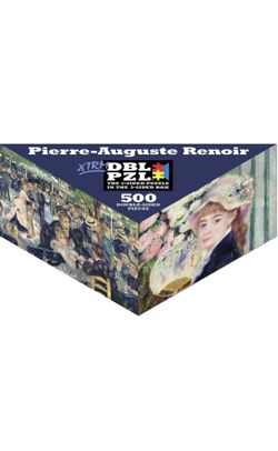 Pierre-Auguste Renoir - 500pc Double-Sided Jigsaw Puzzle by Pigment & Hue, New
