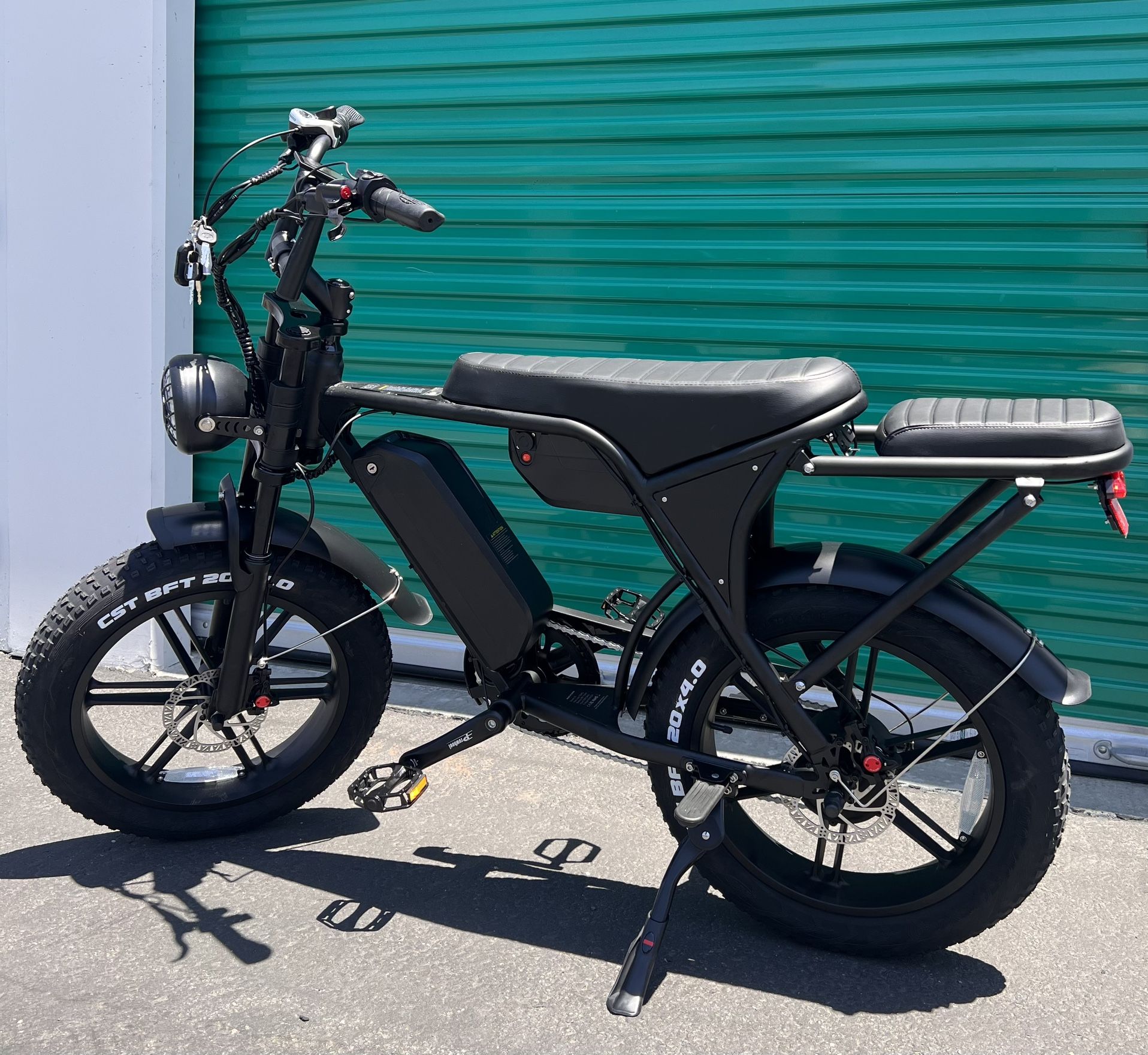 ✅ BRAND NEW- 1500W Motor (Peak Watt)Electric Ebike (Dual battery/Extended Seat) (Retro Style) ⚡️🚀32mph Top Speed/60+ Mile Range