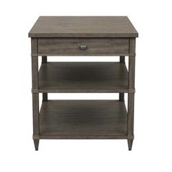 Ethan Allen Nellie End Table Shark Fin