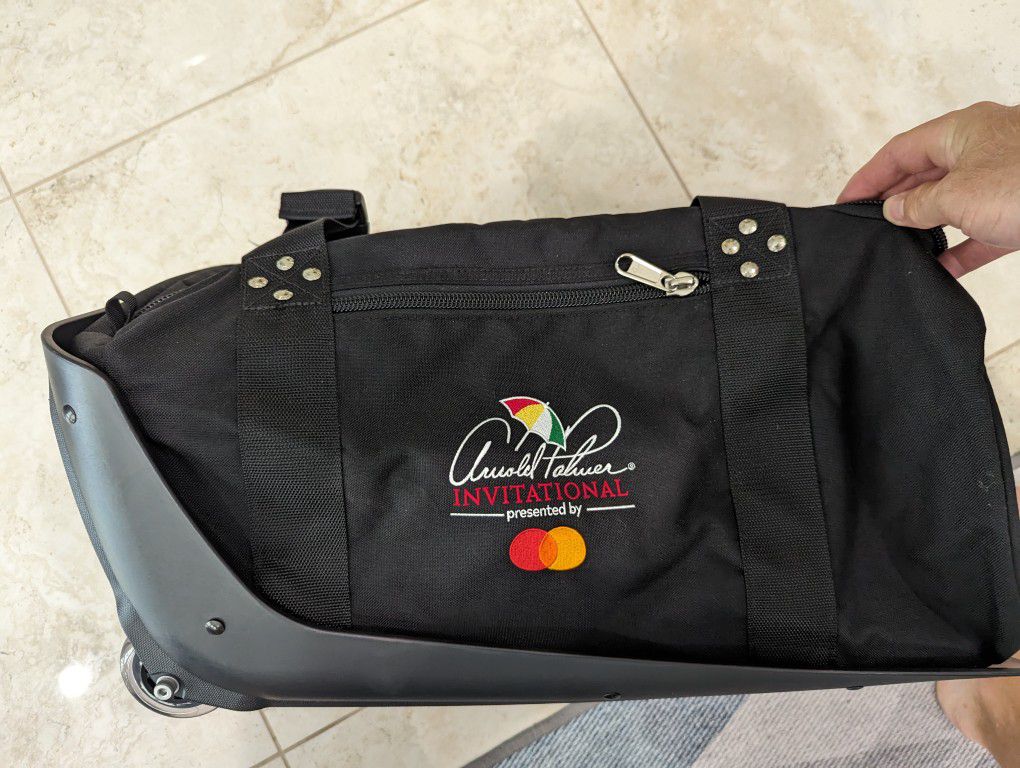 Club Glove Mini Rolling Duffle III, Arnold Palmer Invitational Branded 
