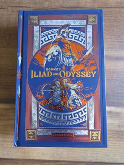 Barnes and noble Page Classics Homer's Iliad and Odyssey Hardcover.