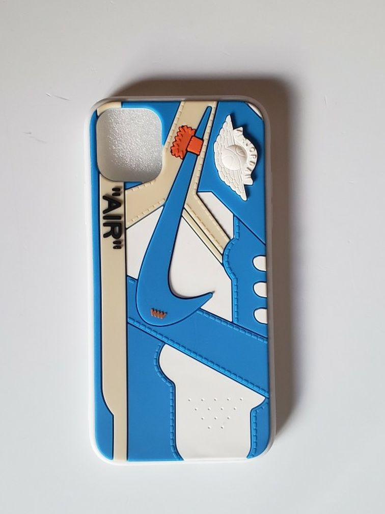 iPhone 11 Sneaker Silicone Protective Case Blue
