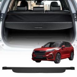192# Retractable Cargo Cover, Upgraded Carbon Fiber Texture Trunk Cover, Anti-Peeping Luggage Privacy Shield, Easy Installation Security Shade Car Acc