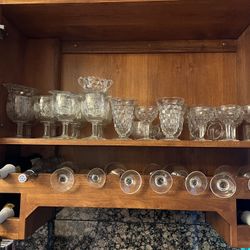 Vintage Fostoria Crystal Glassware