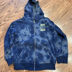 Boys Blue Chill Hoodie Size 8