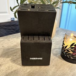 Black Knife Holder