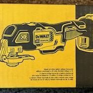 DEWALT
20V MAX XR Cordless Brushless 3-Speed Oscillating Multi Tool (Tool Only)
Brand New unopened box 
$110.00 firm on price 