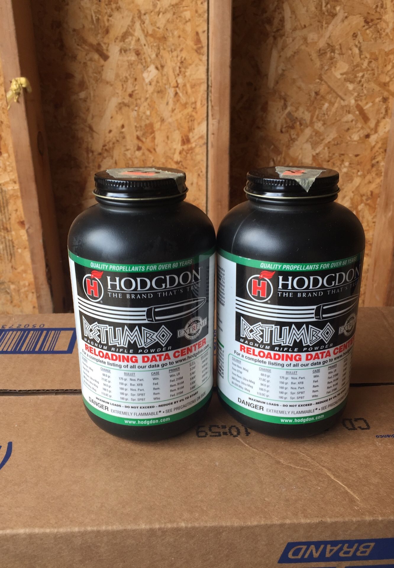 Hodgdon “Retumbo” powder