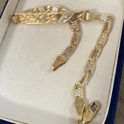 Manilla Gold Filled Joyería Antigua 