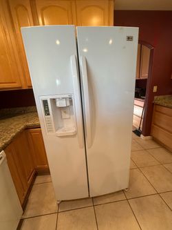 White fridge