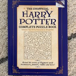 New Harry Potter Puzzle Book