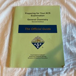 Preparing For Your ACS Examination In General Chemistry Official Guide 2nd Edition