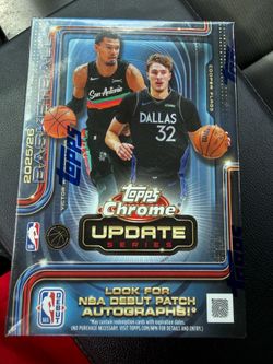 2025-26 NBA TOPPS CHROME UPDATE Basketball VALUE  BLASTER BOX