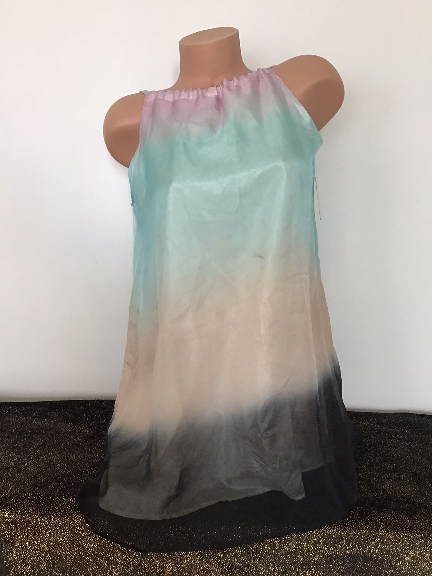 NWT Pilyq Skyline Ombre Dress Tunic Size M