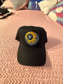 Mishka Keep Watch Embroidered Black Snapback Hat