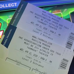 Marilyn Manson Tickets For Today 
