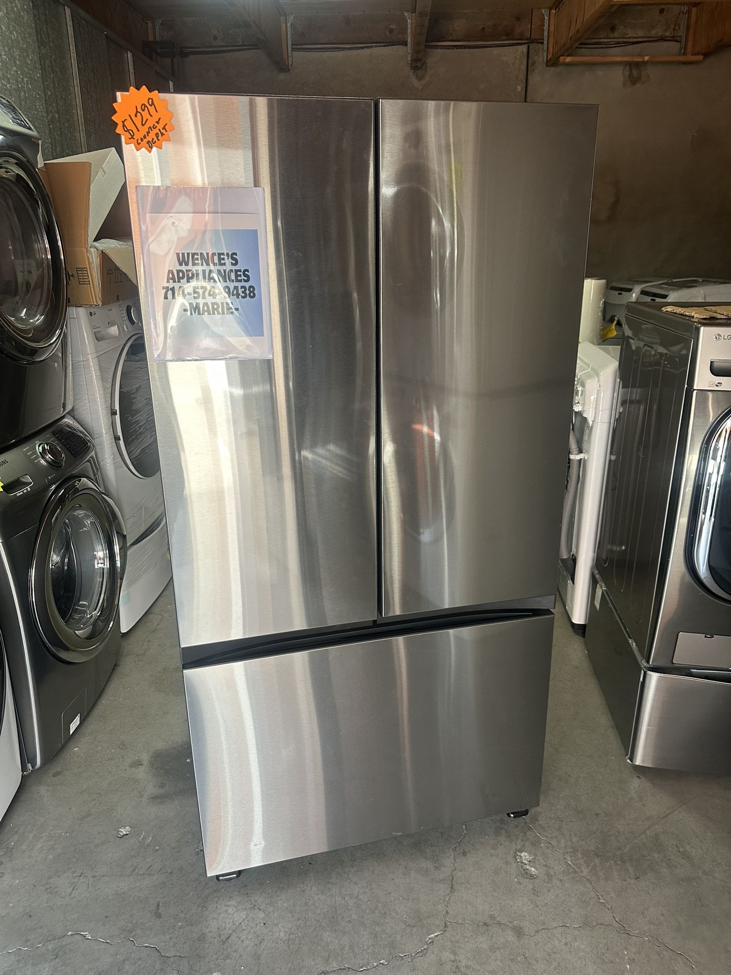 Samsung Refrigerator Stainless Steel