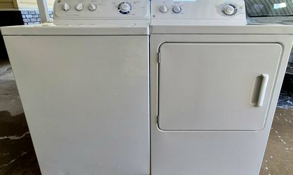 Free Delivery. Very Nice Washer And Electric Dryer. Warranty Included