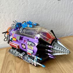 Vintage 1990 Teenage Mutant Ninja Turtles TMNT Mutant Module Drill Vehicle Toy - Complete