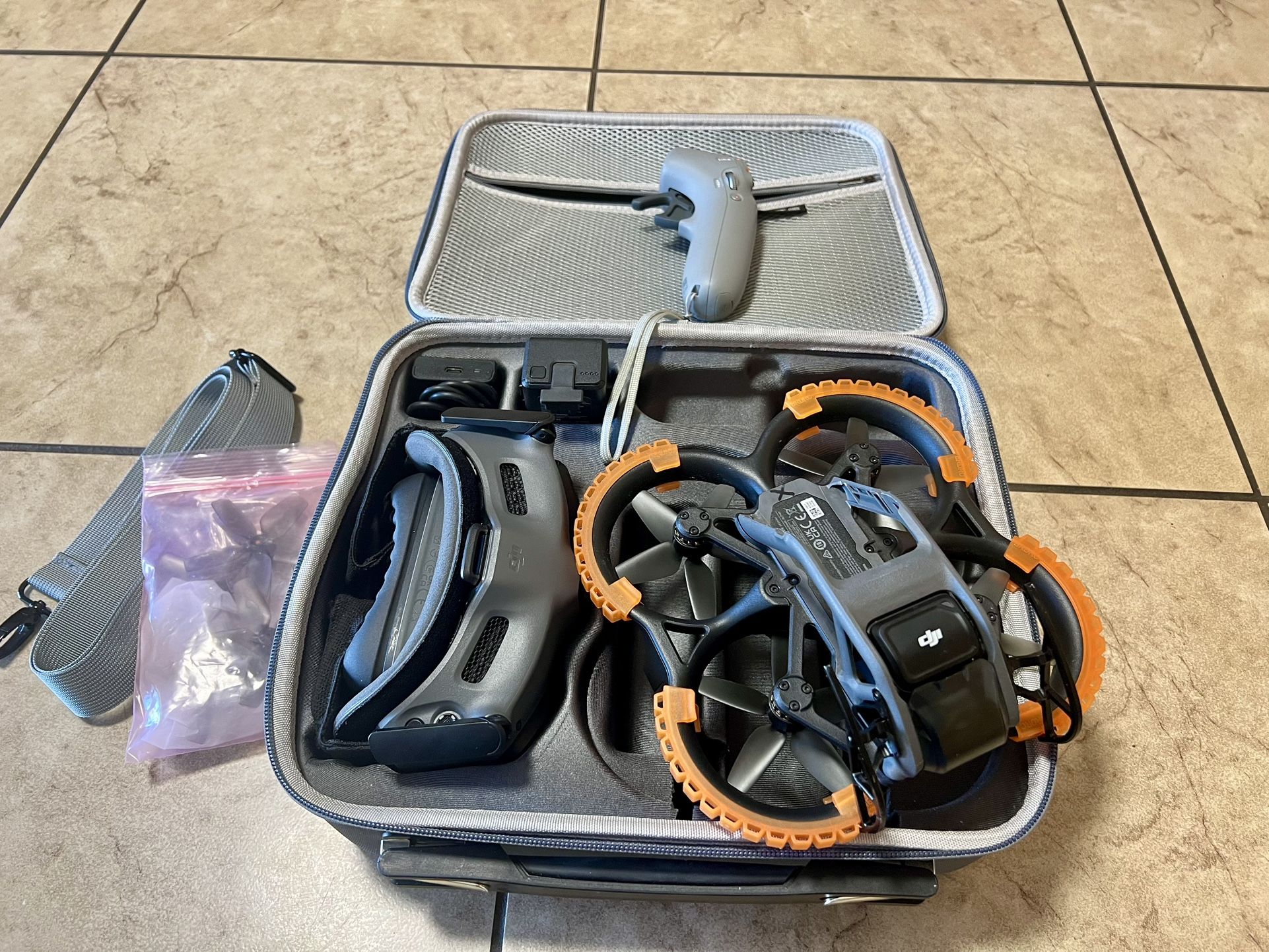 DJI Avata FPV Drone With Upgrades.