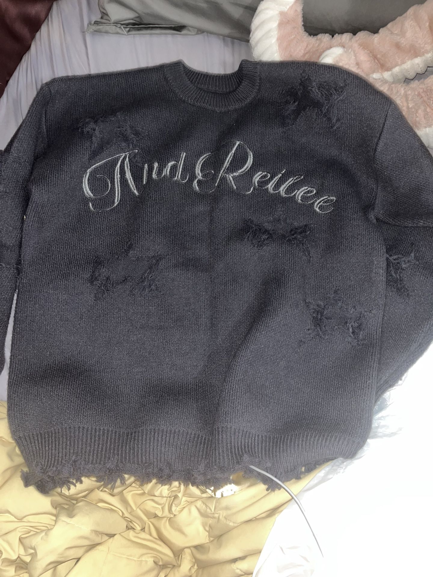 Graphic ‘knitted’ Sweatshirt