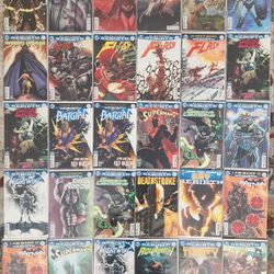 Full Box Of DC Comics. 63 DC Comic Books