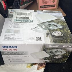 Braun nutone bath fan replacement