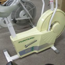 Tunturi  603  Air Cycle  Excersize  Bike   Vintage  In Excellent  Condition  