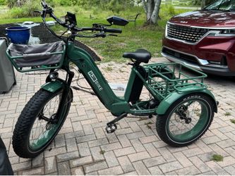 Electric tricycle etrike fat tire
