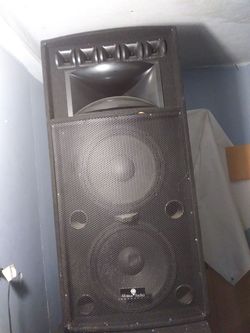 Dj Speakers Amp And CD Player