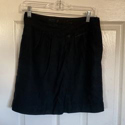 Banana Republic Black Skirt With Pockets Size 0