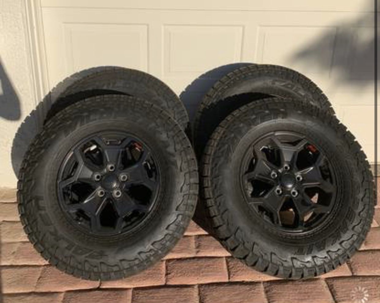 Falken tires off of a brand new 2020 Jeep Gladiator