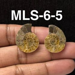 Multi-Stone Mix Shape Gemstone Cabochon-2Pc Lot-MLS-6-5