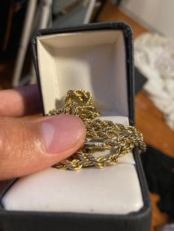 Real 14k gold chain HMU for prices or make a deal