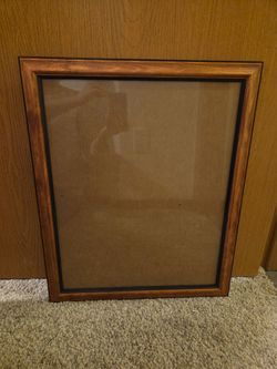 Wood Picture Frame with Glass