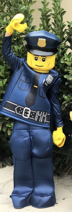 LEGO POLICE COSTUME! Excellent condition size 7-8