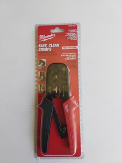Milwaukee Ratcheting Crimper Y Stripper