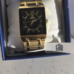 MONTRES PRESTIGE x Invicta Gold And Black Tone  Mens Watch