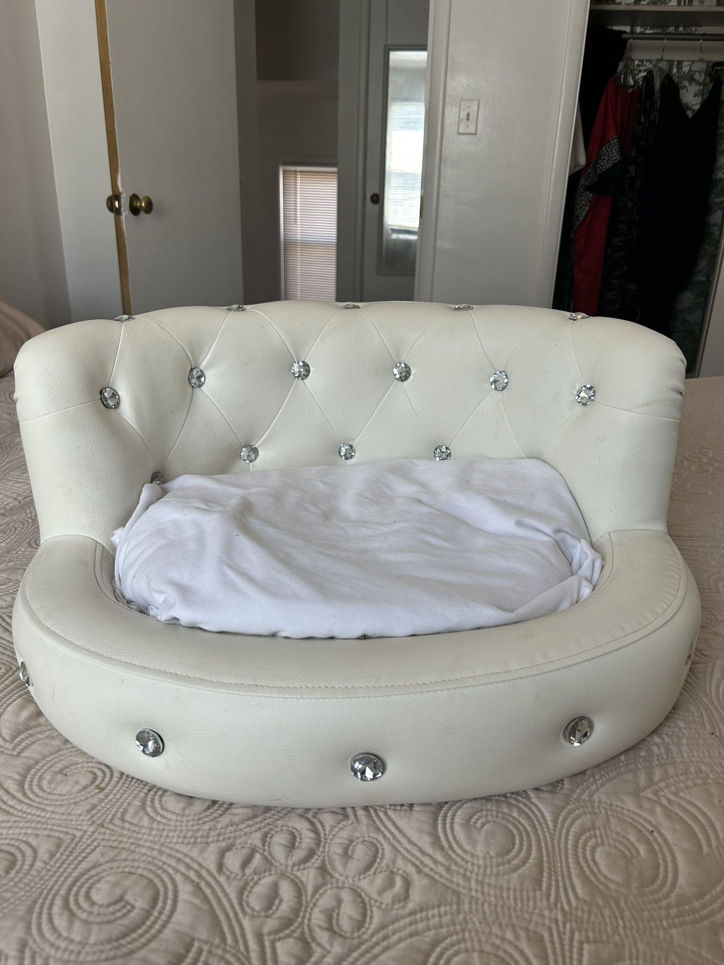 Pet Leather Bed