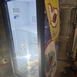Bang Idw Mfg 12 Cubic Feet Glass Door Commercial Merchandiser Cooler Refrigerator 