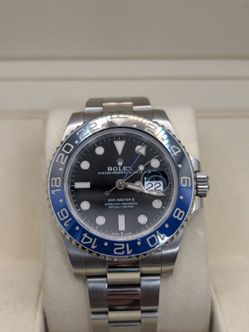 ROLEX GMT-MASTER II WATCH (BATMAN). 2021