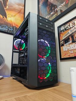 Custom Gaming PC Computer Desktop Intel 6700k, EVGA GTX 1070, 16GB DDR4, M.2 SSD, RGB, COOLER MASTER PS5, PS4, XBOX