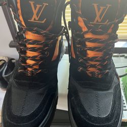 lv boots used