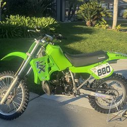 1987 Kawasaki KX 500