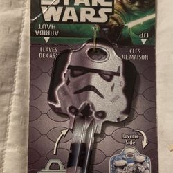 Star Wars Storm Trooper New Key Blank