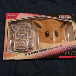 Pokemon Prismatic Evolutions Eevee Accessory Pouch For Trade