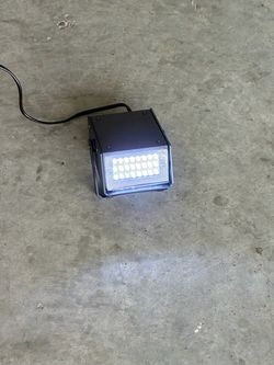 Disco flashing lamp