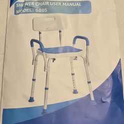 Souheilo Shower Chair With Arms And Back