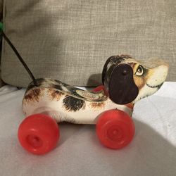 Snoopy Vintage Wooden Toy